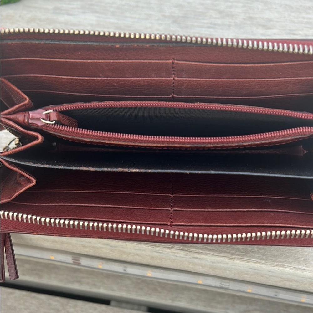 GUCCI Stefano Mano Long Zip Around Long Wallet - Picture 4 of 5